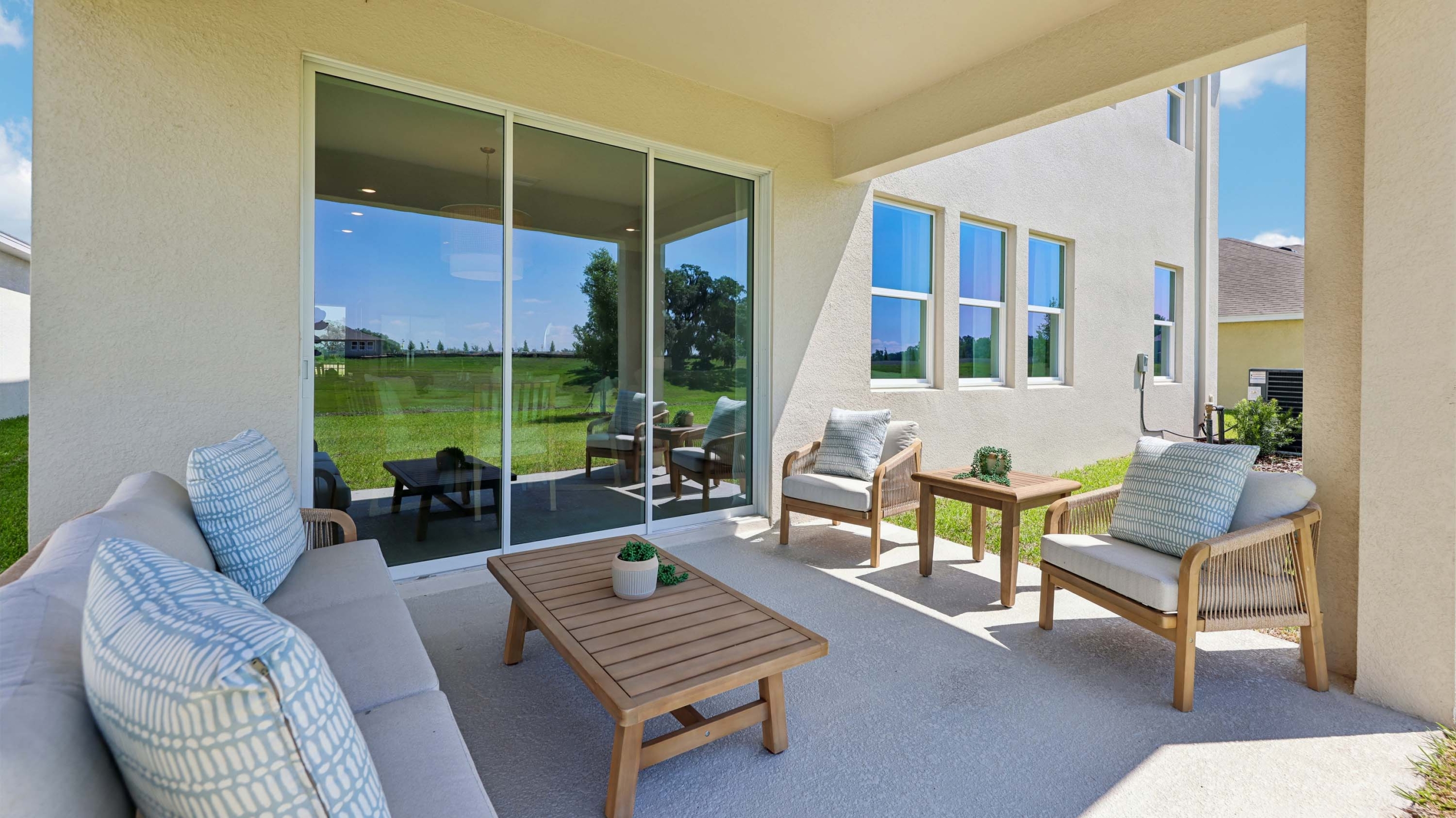 The Covered Lanai of the Holden Floor Plan