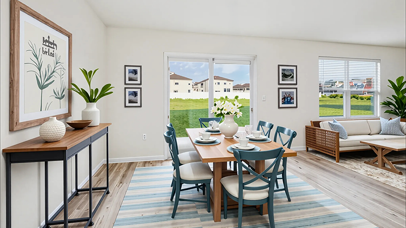 The Hayden - Large Dining Area - New Construction Homes For Sale