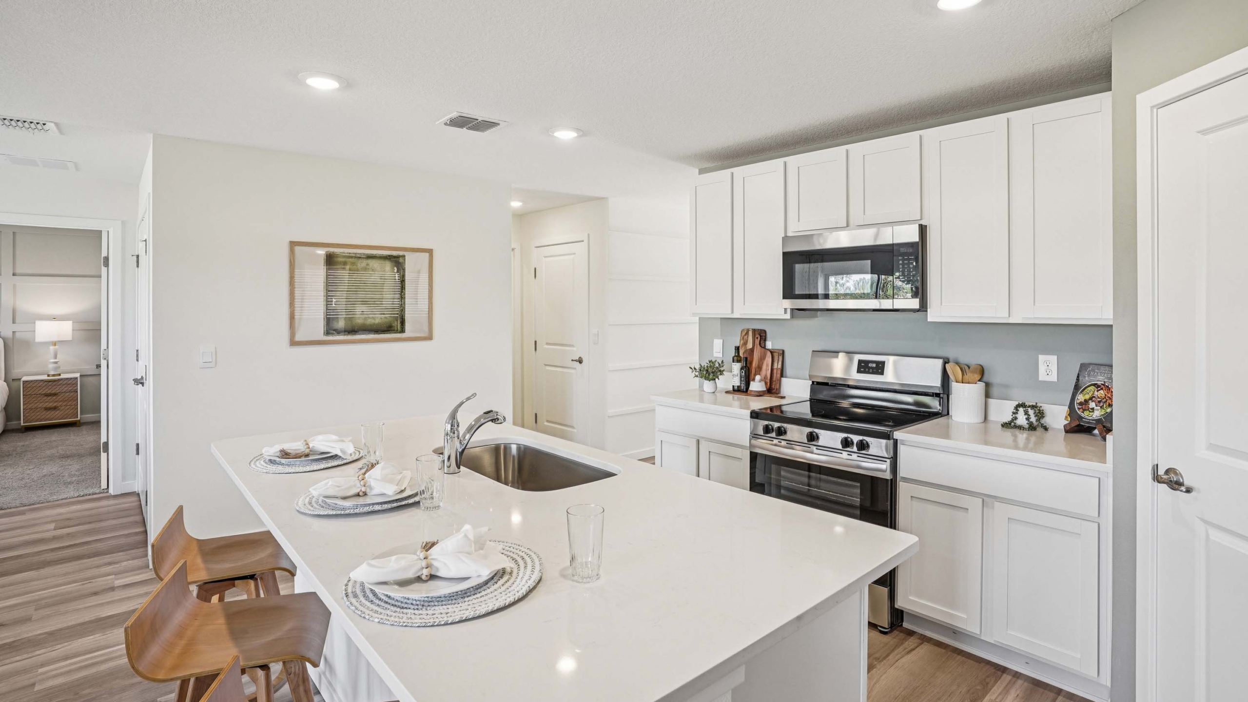 Archer Floorplan - New Construction Home - Kitchen - Marion Oaks Homes For Sale