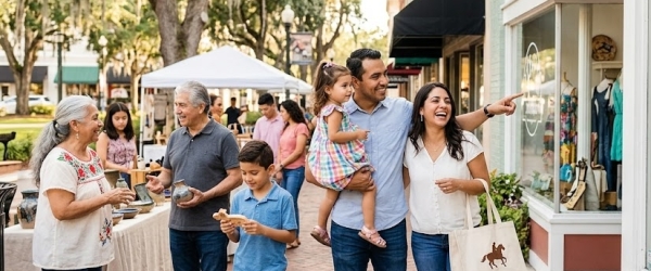 Shopping in Downtown ocala, FL - living in ocala